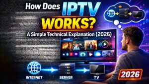 how does IPTV work