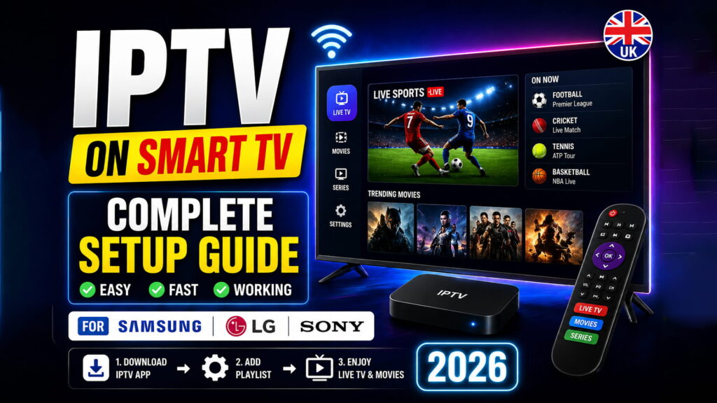 IPTV on Smart TV: Complete Setup Guide (2026)