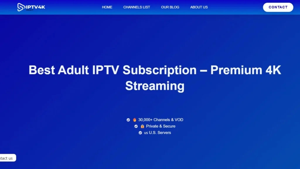 Adult IPTV 4K — Best for 4K XXX Streaming