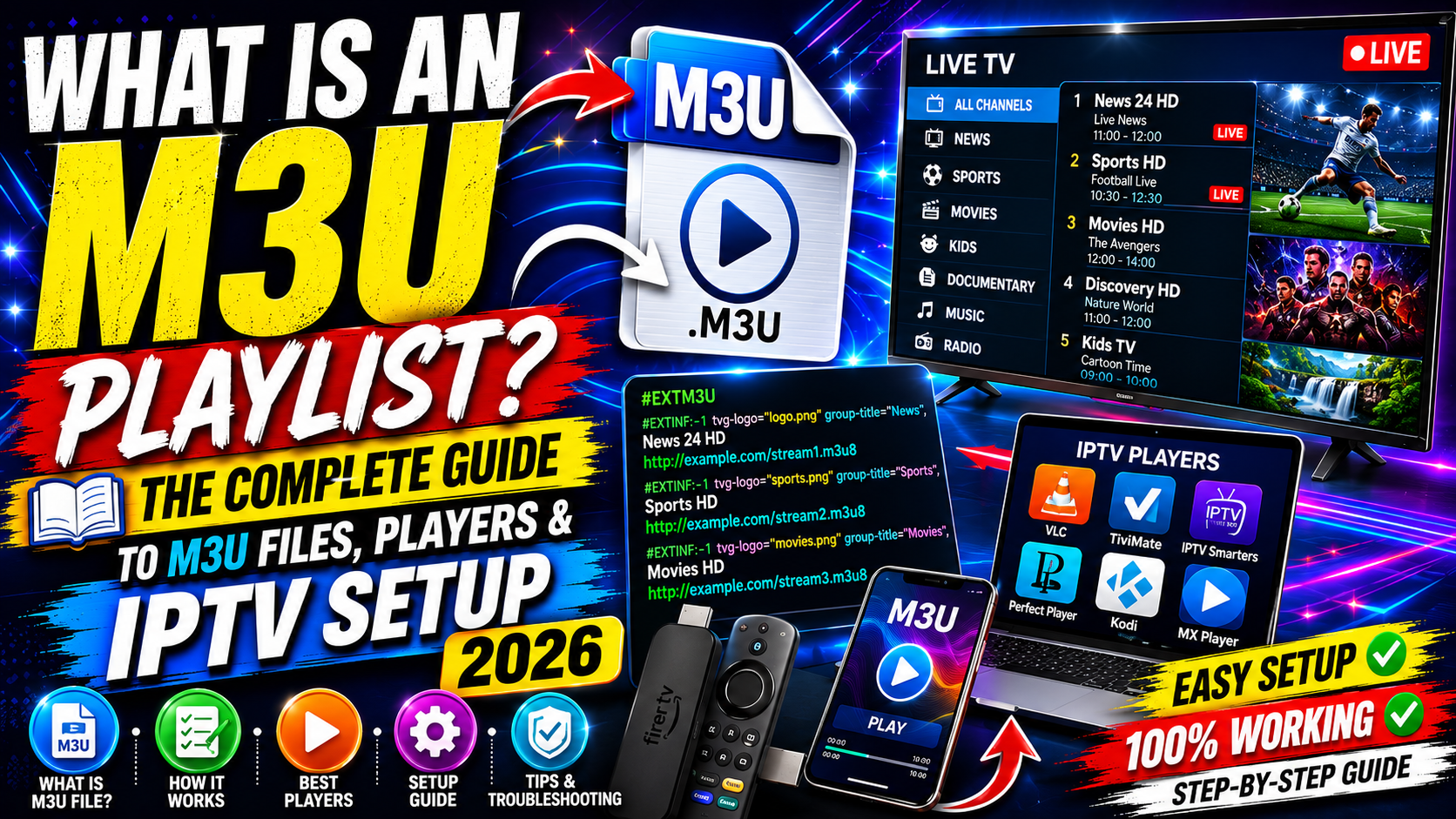 What Is An M3U Playlist The Complete Guide what-is-an-m3u-playlist-the-complete-guide