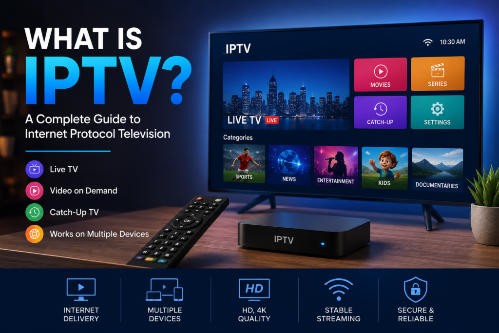 What Is IPTV A Complete Guide to Internet Protocol Television